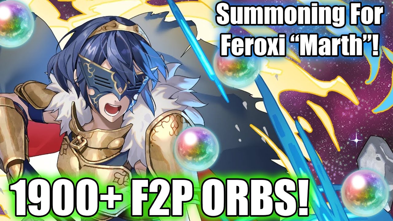 1900+ F2P Orbs! Time to Get "Marth"! | Fire Emblem Heroes [FEH]