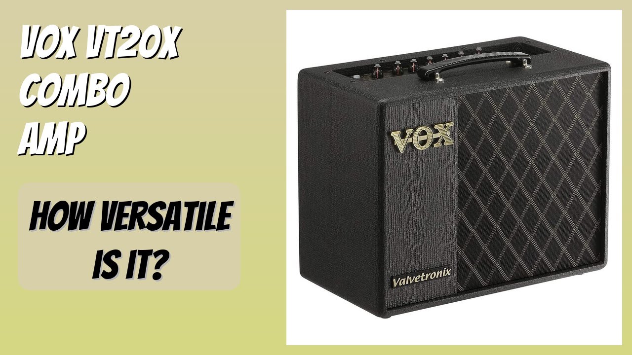 REVIEW (2025): Vox VT20X Combo Amp. Features - YouTube