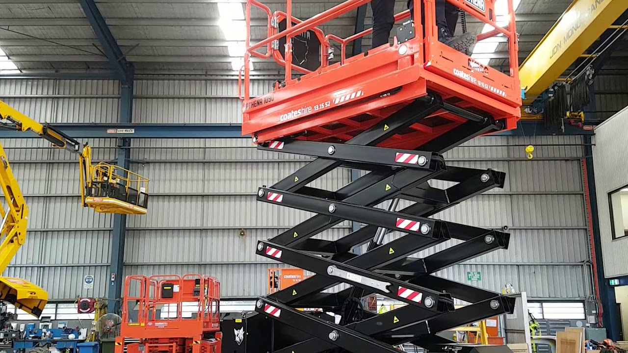 Trent demonstrates the Athena 1090 to Jim Moutsopoulos at Coates Hire