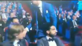 Sergio Ramos Touches Salah And Salah Ignores Him