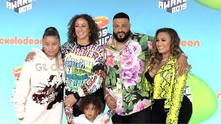 DJ Khaled, Nicole Tuck 2019 Kids' Choice Awards Orange Carpet Content