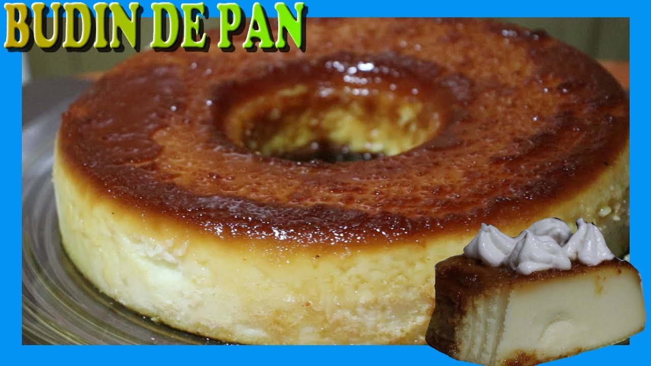 BUDIN DE PAN fácil y rápido (NO FALLA) YouTube