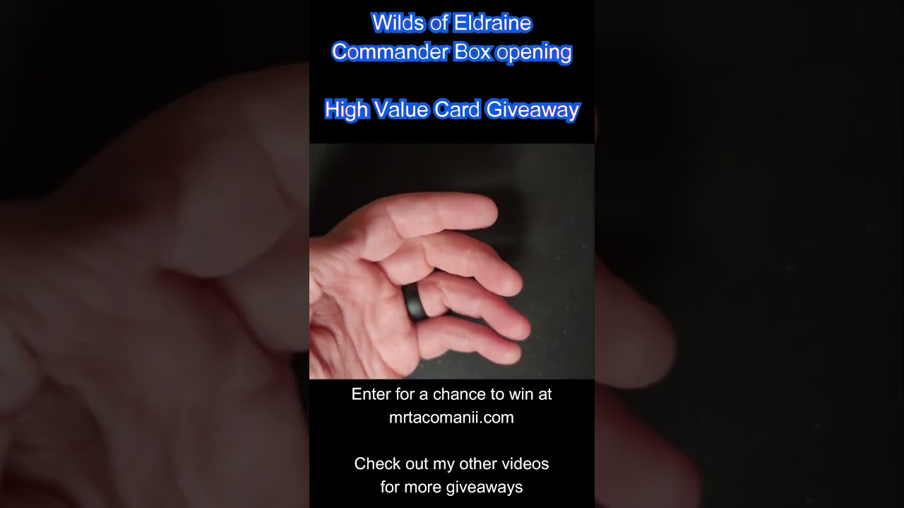 MTG Commander box opening. High Value Card Give Away, Magic The Gathering Throne of Eldraine