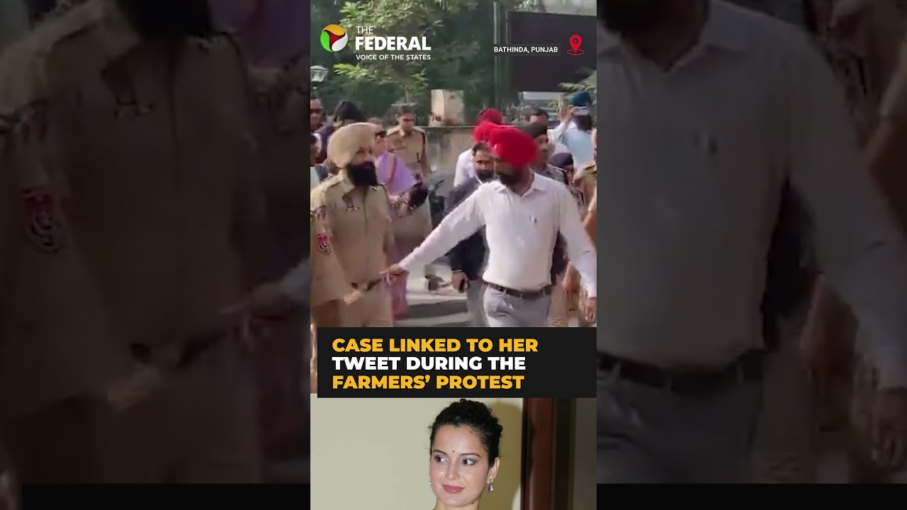 Kangana Ranaut appears in Bathinda court over tweet during farmers’ protest