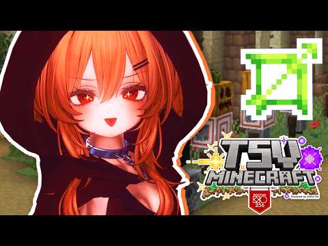 【#TSVMINECRAFT | DAY 2】ARCHER THAT WILL SHOOT THROUGH YOUR HEART! (i miss all my shots) (en/jp/tag) video thumb