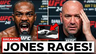 Jon Jones RAGES At Dana White: UNFILTERED Press Conference EXPLOSION