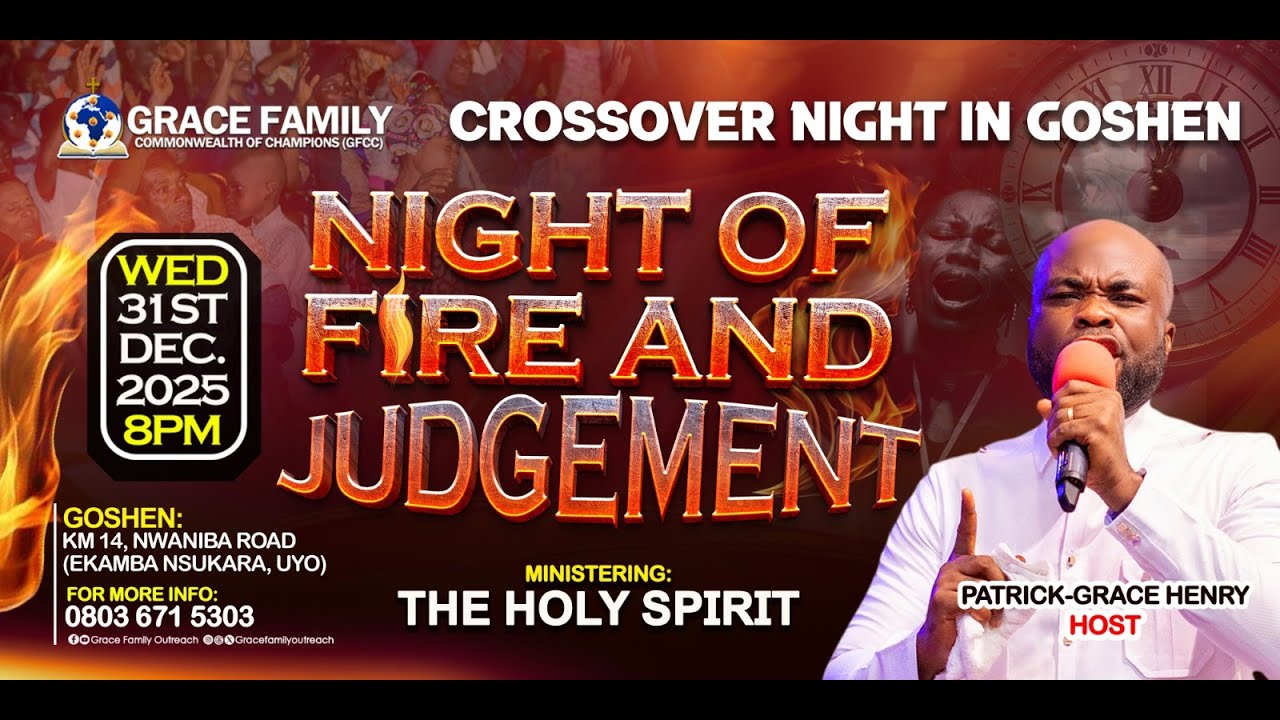 CROSSOVER NIGHT IN GOSHEN  | WEDNESDAY 31ST DECEMBER, 2025