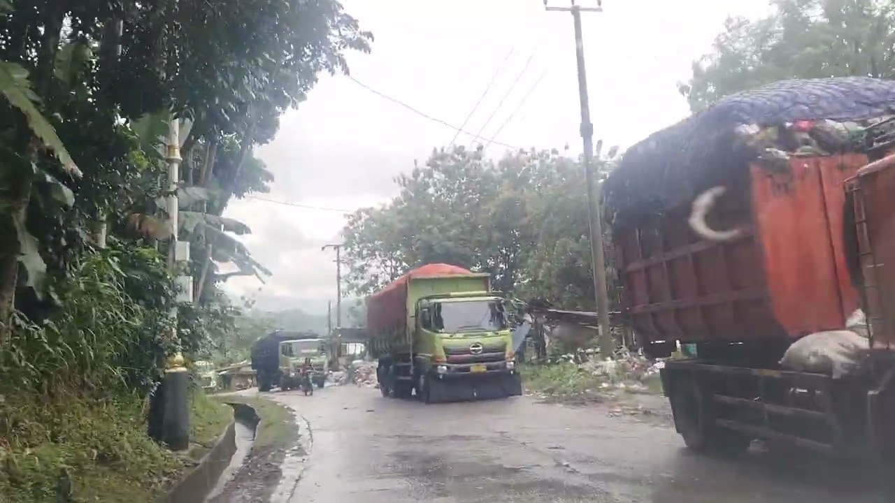  TRUK TRUK SAMPAH TPA SARIMUKTI BANDUNG BARAT#fypシ゚viral #trukoleng 