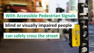 How Cities in North America Communicate Efficiently about Accessible Pedestrian Signals