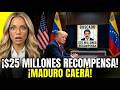 ¡ÚLTIMA HORA! DELCY Y CABELLO CON TRUMP: MADURO PRESO | $25M RECOMPENSA PERO SOCIO