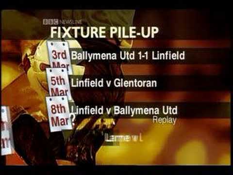Ballymena United vs Linfield - 03/03/07