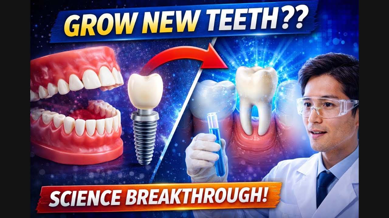 Goodbye Implants? Japan’s Breakthrough Could Regrow Teeth Naturally