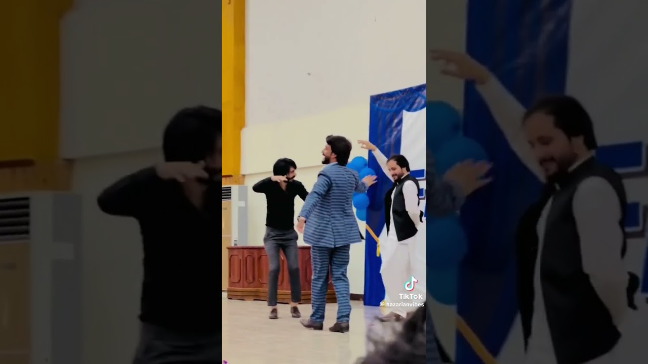 pathan boy funny dance in college 