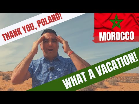 Winter Break in Agadir, Morocco! Thank you, Poland, for the wonderful idea! (in 4K)