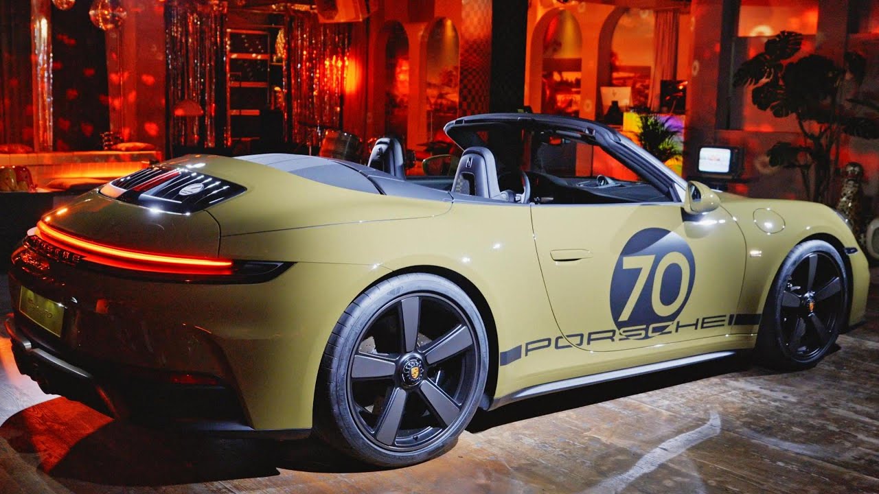 Porsche 911 Spirit 70 2026 года – Спецвыпуск, посвященный 70-летию производительности.