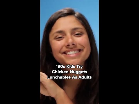 '90s Kids Try Lunchables As Adults