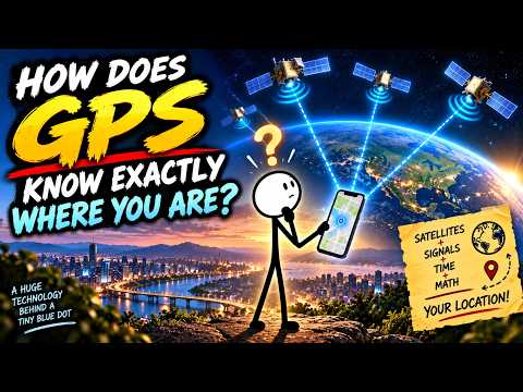 How Does GPS Know Exactly Where You Are? 🛰️📍 | GPS Explained