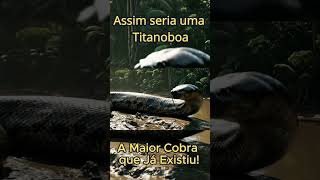 Im Seria Uma Anoboa A Maior Cobra Que Já Existiu