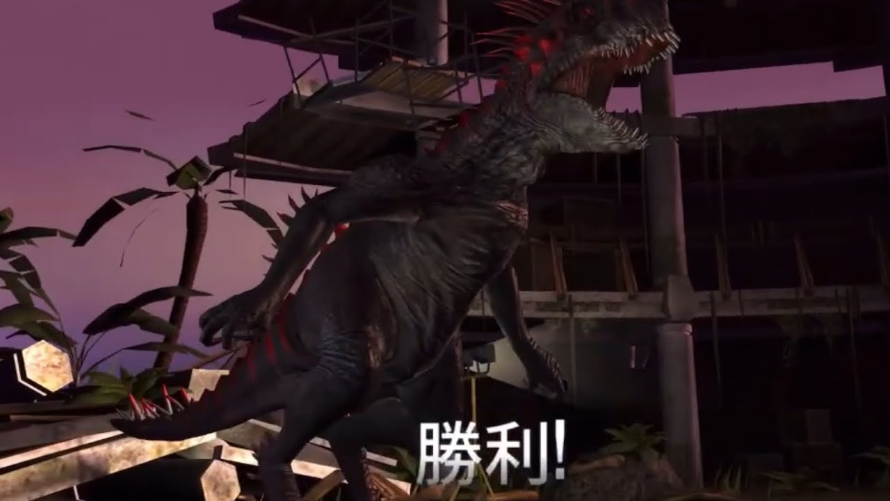 ジュラシックワールドザゲーム。スコーピオンレックス使う