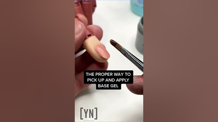 Quick Nail Tips: This is a Great Tip For Using Base Gels - #shorts