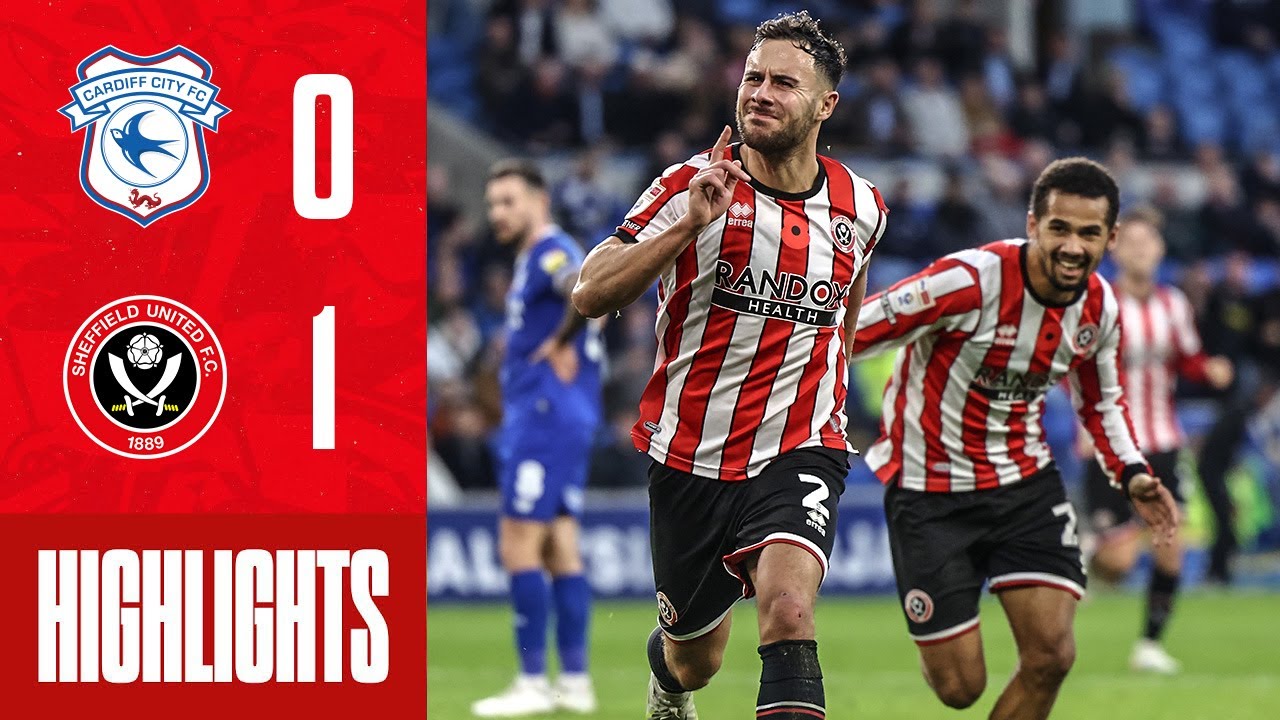 Baldock fires Blades into Autos 🔥 | Cardiff City 0-1 Sheffield United | EFL Championship highlights