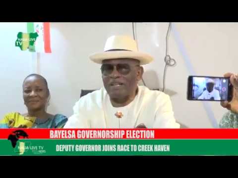Bayelsa Guber Poll: Deputy Governor Gboribiogha joins Race, Picks PDP Nomination Form