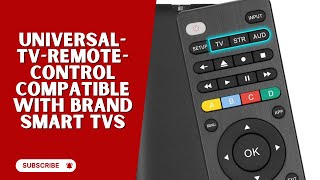 Universal TV Remote Setup & Review — Works with Samsung/LG/Sony