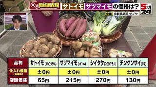 サトイモやサツマイモの価格は？【価格調査】（2022年9月7日）