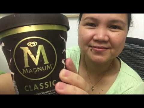 Magnum Classic Ice Cream from Pizza Hut Dubai | Melody A. Rhythm TV