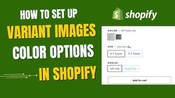 How to Set Up Variant Images & Color Options in Shopify | Step-by-Step Guide