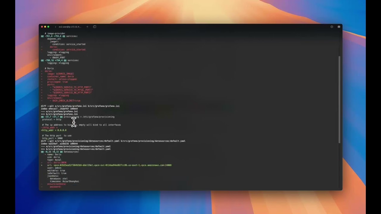 Trace data analytics: import data from OpenTelemetry to VeloDB