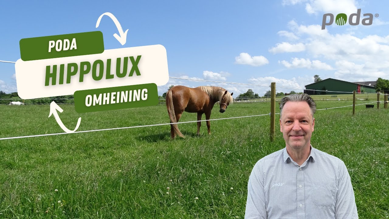 Hippolux omheining voor paarden | Poda Omheiningen
