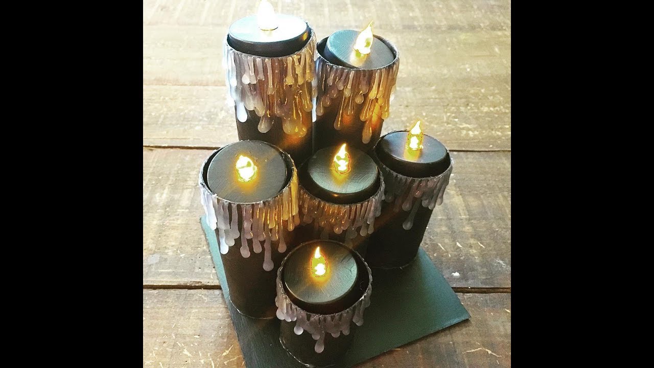 DIY Melting Tea Light Candles YouTube