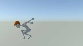 Back Jump - Back Jump Animation - 3D Back Jump Animation - 3D Back Jump Portfolio