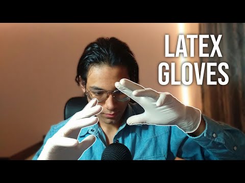 [ASMR] LATEX GLOVES HANDS SOUNDS | Roki ASMR - YouTube