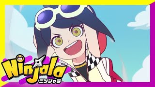 カートゥーンアニメ『 ニンジャラ　美しき侵入者  』