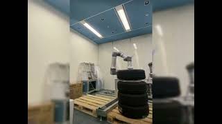 UR | Palletizer with UR 30 biggest loading robots