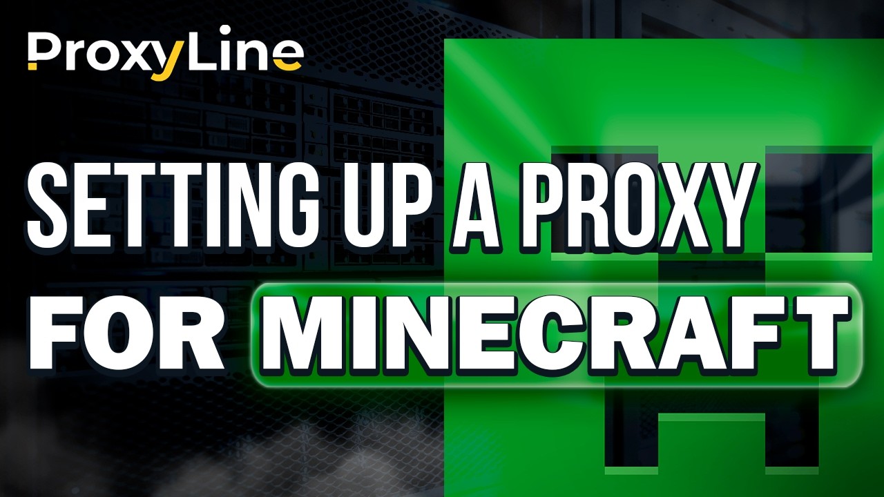 How to Setup Proxy for Minecraft | ProxyLine - YouTube