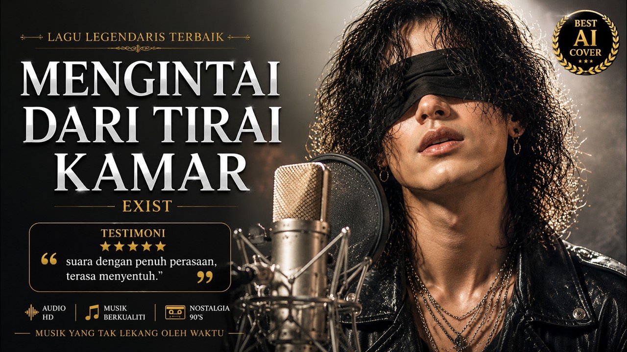 Mengintai dari Tirai Kamar - Exist | Classic Slow Rock | Ai Cover