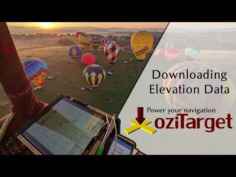 oziTarget Downloading Elevation
