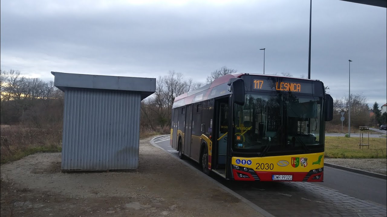 [DLA Wrocław] Cabview Linia 117 Ratyń - Leśnica (z pominięciem ul. Rubczaka)