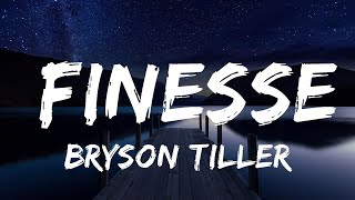Bryson Tiller - Finesse (Drake Cover) lyrics | Lyrics Video (Official)