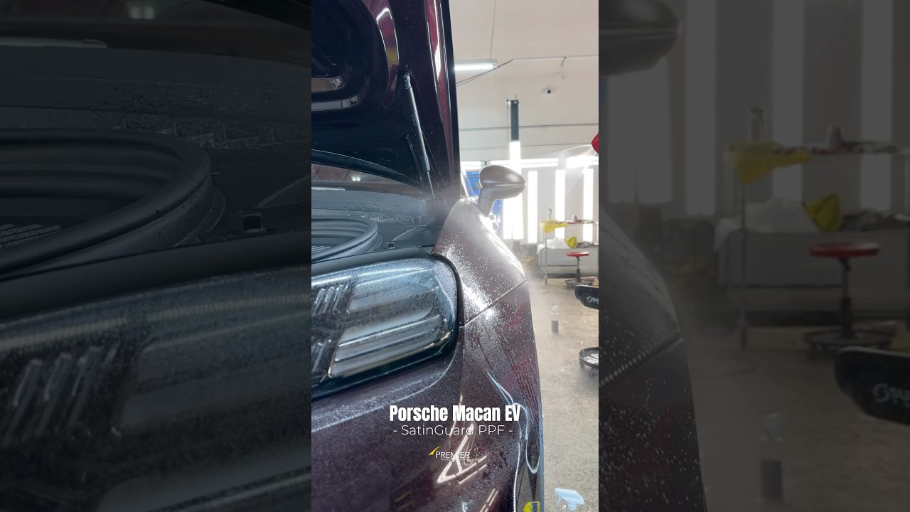 My Porsche Macan EV  | Front Fender - SatinGuard PPF Installation