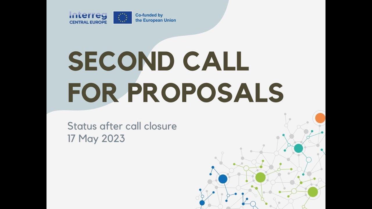 Interreg CENTRAL EUROPE Second Call for Proposals - Facts and Figures after Closure