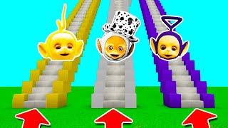 Do Not Choose The Wrong Stairs In Minecraft Pe Laa Laa, Guardian Slendytubbies & Tinky Winky