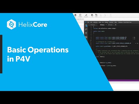 Basic Operations in P4V