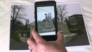 Aurasma App Demonstration of Augmented Reality (AR)