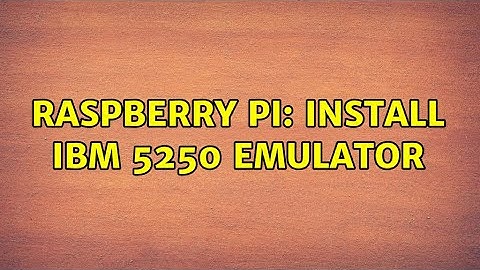 Raspberry Pi: Install IBM 5250 Emulator