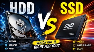 HDD vs SSD Comparison 🔥 Speed, Price & Performance Tested @FameWorldEducationalHub