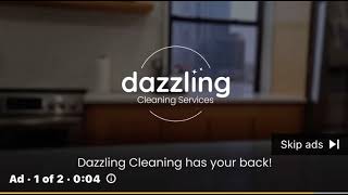 Dazzling Cleaning Services April 2023 YouTube Ad